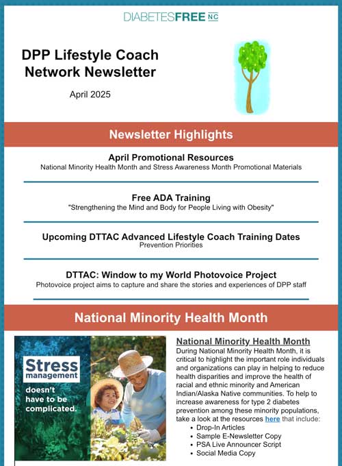 Lifestyle Coach Newsletter