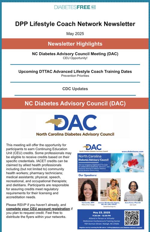 Lifestyle Coach Newsletter
