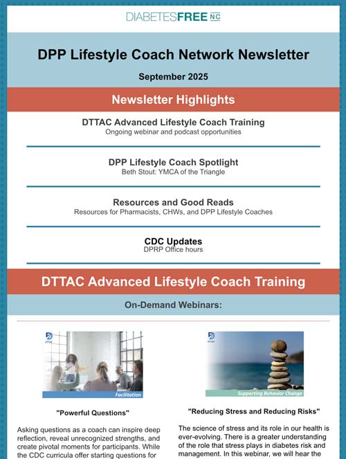 Lifestyle Coach Newsletter