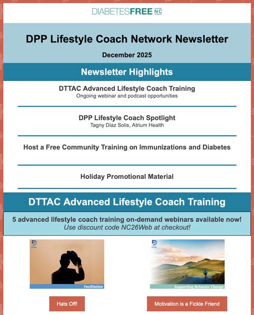 Lifestyle Coach Newsletter